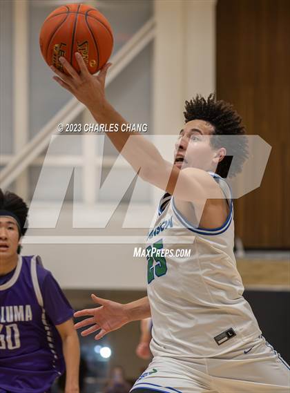 Thumbnail 3 in Petaluma vs Branson (Scrimmage) photogallery.