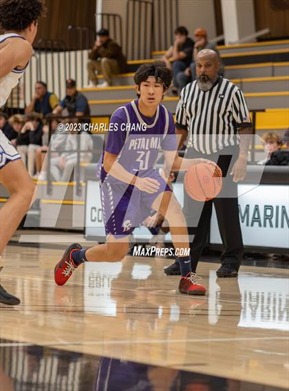Thumbnail 3 in Petaluma vs Branson (Scrimmage) photogallery.