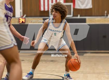 Thumbnail 2 in Petaluma vs Branson (Scrimmage) photogallery.
