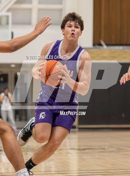 Thumbnail 1 in Petaluma vs Branson (Scrimmage) photogallery.
