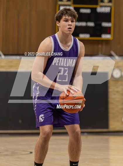 Thumbnail 2 in Petaluma vs Branson (Scrimmage) photogallery.