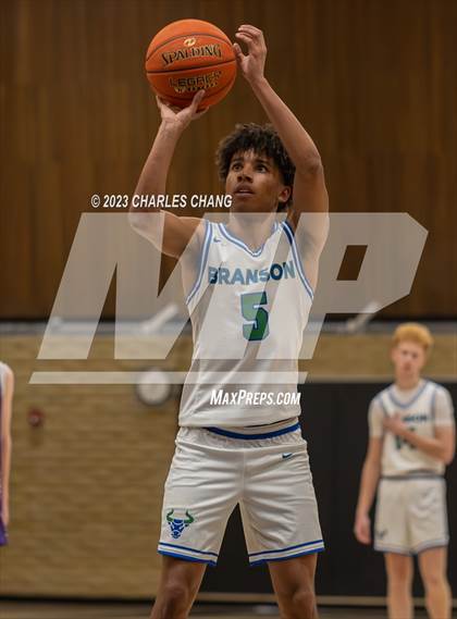 Thumbnail 3 in Petaluma vs Branson (Scrimmage) photogallery.