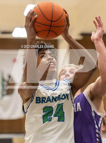 Thumbnail 3 in Petaluma vs Branson (Scrimmage) photogallery.