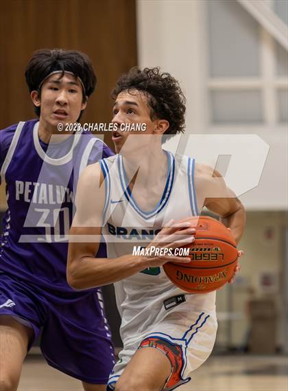 Thumbnail 2 in Petaluma vs Branson (Scrimmage) photogallery.