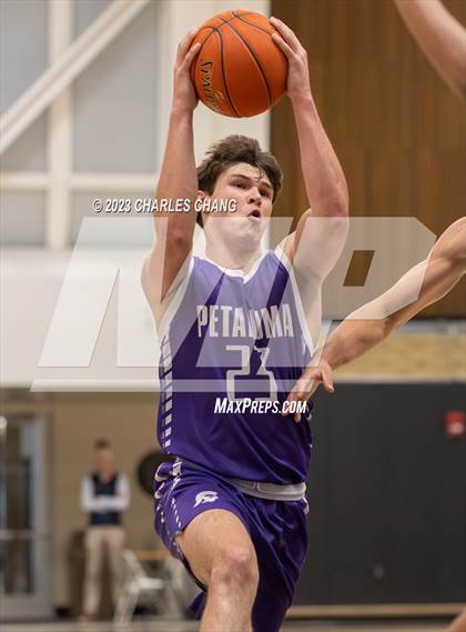 Thumbnail 2 in Petaluma vs Branson (Scrimmage) photogallery.