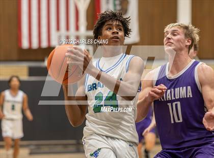 Thumbnail 3 in Petaluma vs Branson (Scrimmage) photogallery.