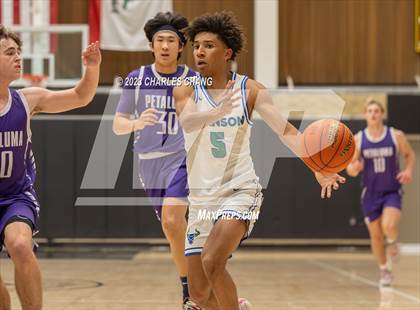 Thumbnail 3 in Petaluma vs Branson (Scrimmage) photogallery.