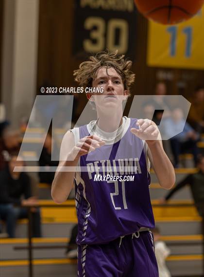 Thumbnail 3 in Petaluma vs Branson (Scrimmage) photogallery.