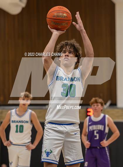 Thumbnail 2 in Petaluma vs Branson (Scrimmage) photogallery.