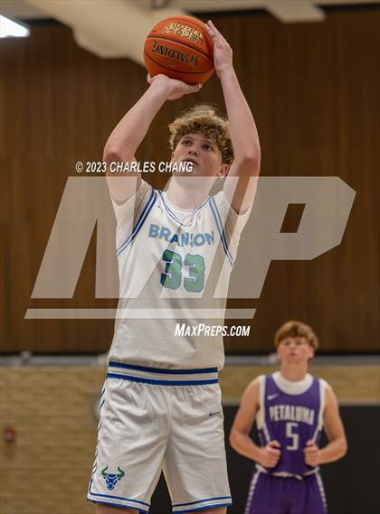 Thumbnail 2 in Petaluma vs Branson (Scrimmage) photogallery.
