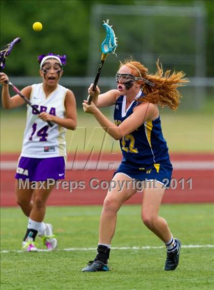 Thumbnail 3 in Marcus Whitman vs. Christian Brothers-Syracuse (NYSPHSAA Class C Semifinal) photogallery.