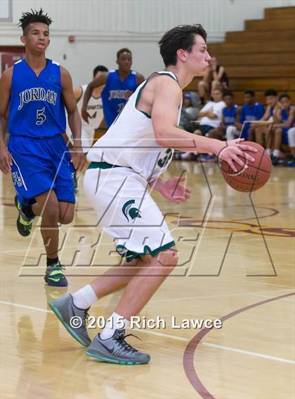Thumbnail 3 in Jordan @ Schurr (Esperanza-Canyon Tip Off Classic) photogallery.