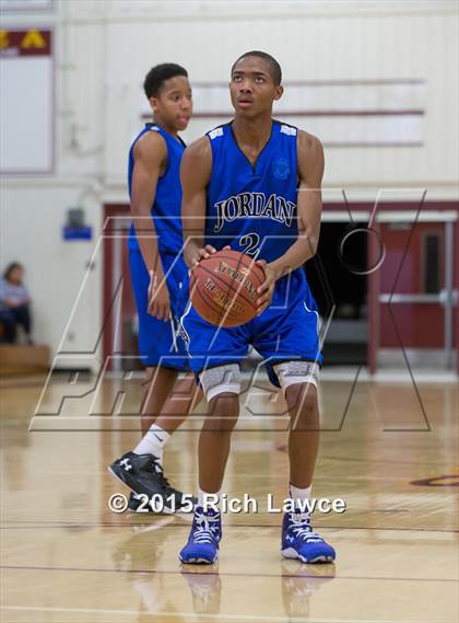 Thumbnail 3 in Jordan @ Schurr (Esperanza-Canyon Tip Off Classic) photogallery.