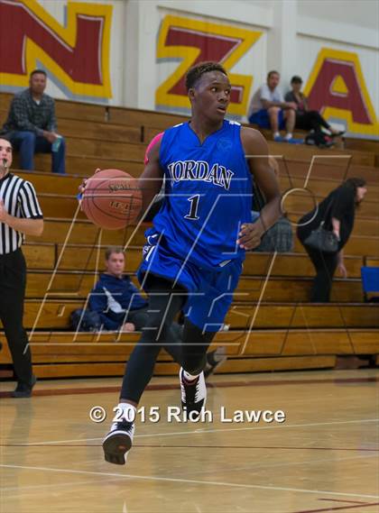 Thumbnail 3 in Jordan @ Schurr (Esperanza-Canyon Tip Off Classic) photogallery.