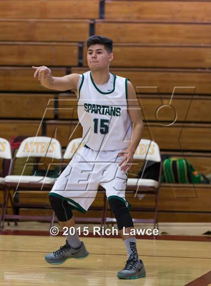 Thumbnail 2 in Jordan @ Schurr (Esperanza-Canyon Tip Off Classic) photogallery.