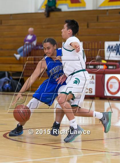 Thumbnail 1 in Jordan @ Schurr (Esperanza-Canyon Tip Off Classic) photogallery.