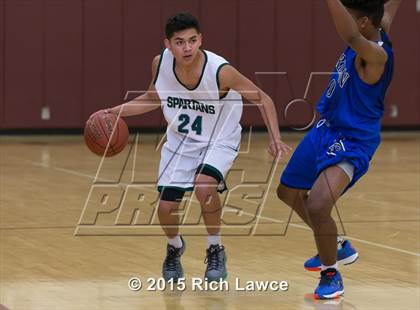 Thumbnail 1 in Jordan @ Schurr (Esperanza-Canyon Tip Off Classic) photogallery.