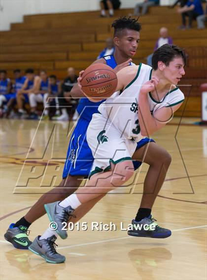 Thumbnail 3 in Jordan @ Schurr (Esperanza-Canyon Tip Off Classic) photogallery.