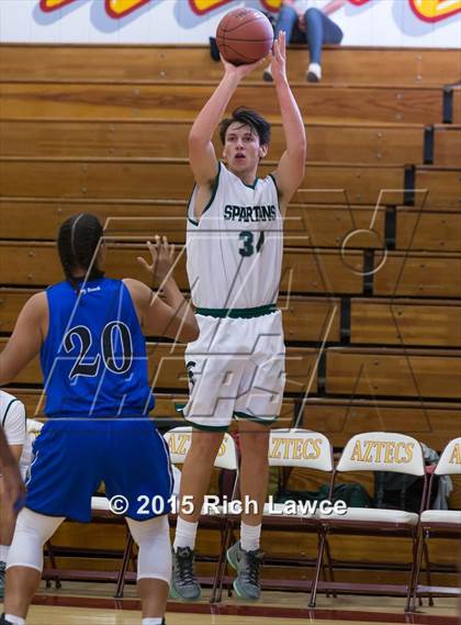 Thumbnail 1 in Jordan @ Schurr (Esperanza-Canyon Tip Off Classic) photogallery.