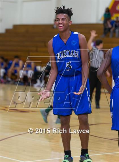 Thumbnail 3 in Jordan @ Schurr (Esperanza-Canyon Tip Off Classic) photogallery.