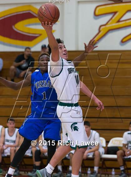 Thumbnail 3 in Jordan @ Schurr (Esperanza-Canyon Tip Off Classic) photogallery.