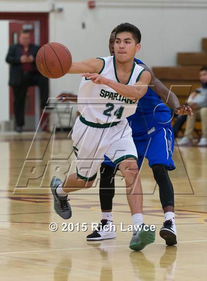 Thumbnail 1 in Jordan @ Schurr (Esperanza-Canyon Tip Off Classic) photogallery.
