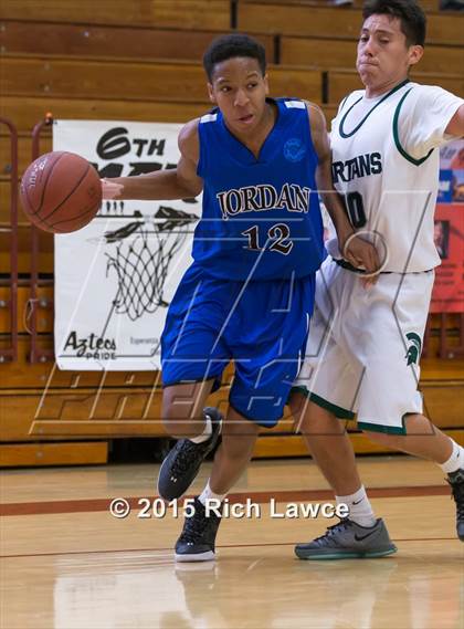 Thumbnail 3 in Jordan @ Schurr (Esperanza-Canyon Tip Off Classic) photogallery.