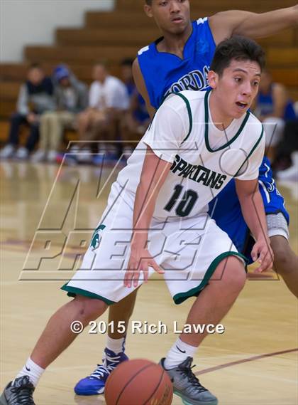 Thumbnail 3 in Jordan @ Schurr (Esperanza-Canyon Tip Off Classic) photogallery.