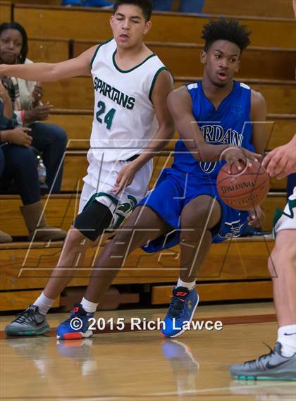 Thumbnail 1 in Jordan @ Schurr (Esperanza-Canyon Tip Off Classic) photogallery.