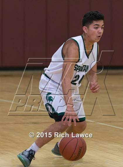 Thumbnail 3 in Jordan @ Schurr (Esperanza-Canyon Tip Off Classic) photogallery.