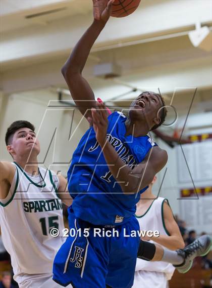 Thumbnail 1 in Jordan @ Schurr (Esperanza-Canyon Tip Off Classic) photogallery.