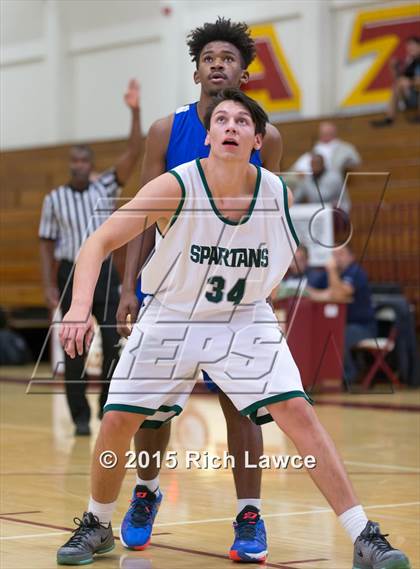 Thumbnail 1 in Jordan @ Schurr (Esperanza-Canyon Tip Off Classic) photogallery.