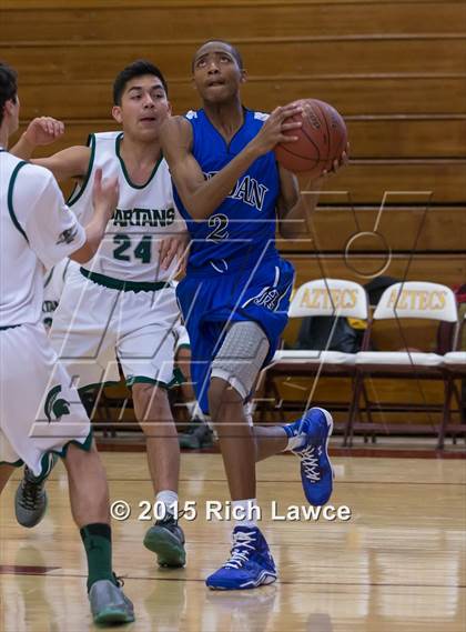 Thumbnail 1 in Jordan @ Schurr (Esperanza-Canyon Tip Off Classic) photogallery.