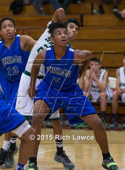 Thumbnail 3 in Jordan @ Schurr (Esperanza-Canyon Tip Off Classic) photogallery.