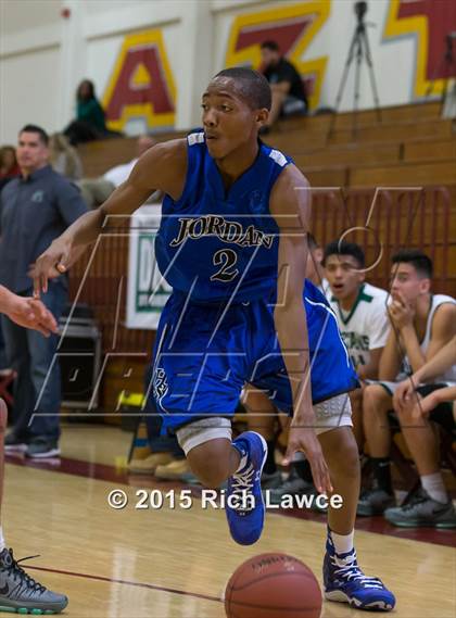 Thumbnail 3 in Jordan @ Schurr (Esperanza-Canyon Tip Off Classic) photogallery.