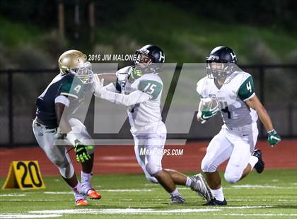 Thumbnail 1 in Moreau Catholic vs. Harker (CIF-NCS D4 1st Round) photogallery.