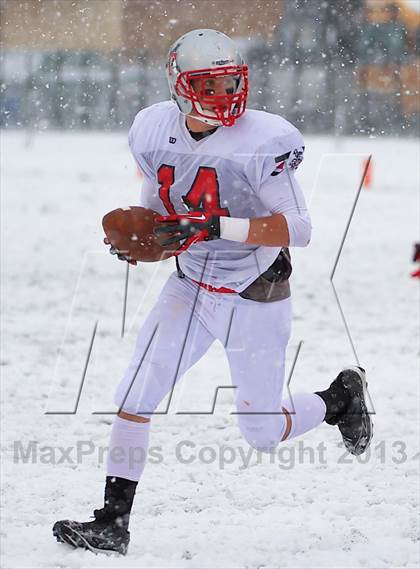 Thumbnail 2 in Manti vs Judge Memorial (UHSAA 3A Championship) photogallery.