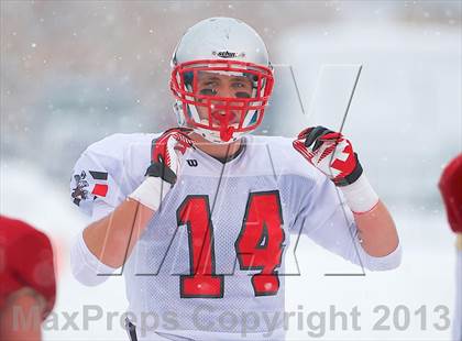 Thumbnail 2 in Manti vs Judge Memorial (UHSAA 3A Championship) photogallery.