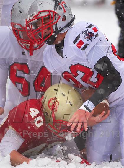 Thumbnail 2 in Manti vs Judge Memorial (UHSAA 3A Championship) photogallery.