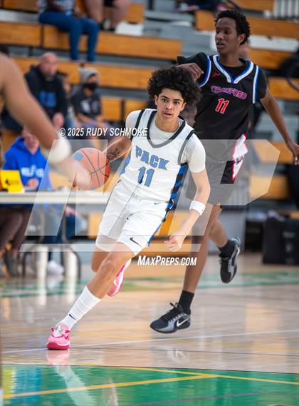 Thumbnail 2 in Crawford vs. West Hills (MLK Games) photogallery.