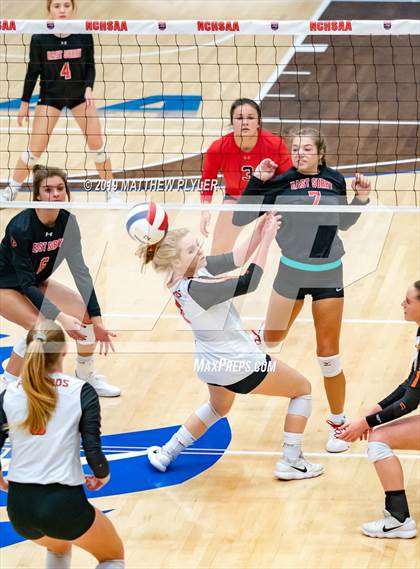 Thumbnail 2 in East Surry vs. Falls Lake Academy (NCHSAA 1A Final) photogallery.