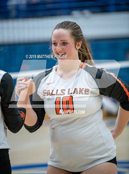 Thumbnail 3 in East Surry vs. Falls Lake Academy (NCHSAA 1A Final) photogallery.