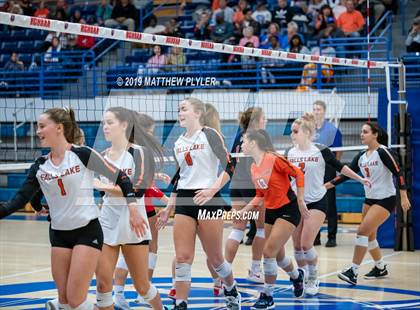Thumbnail 3 in East Surry vs. Falls Lake Academy (NCHSAA 1A Final) photogallery.