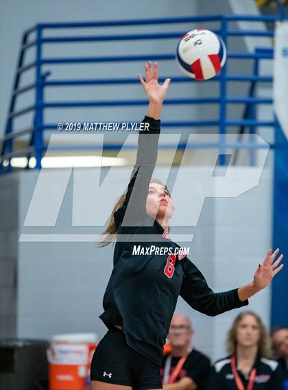 Thumbnail 3 in East Surry vs. Falls Lake Academy (NCHSAA 1A Final) photogallery.