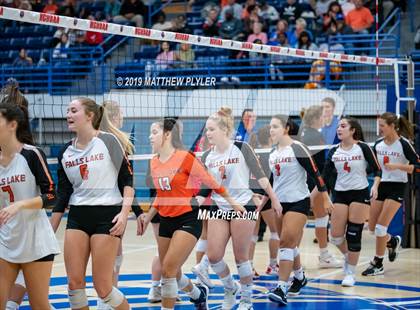 Thumbnail 2 in East Surry vs. Falls Lake Academy (NCHSAA 1A Final) photogallery.