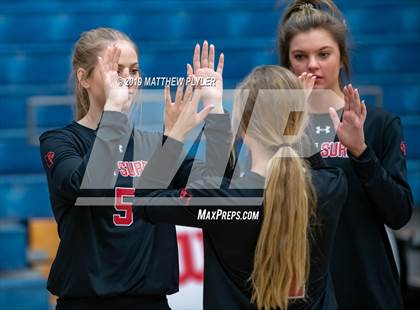 Thumbnail 3 in East Surry vs. Falls Lake Academy (NCHSAA 1A Final) photogallery.