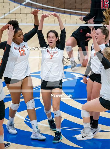 Thumbnail 3 in East Surry vs. Falls Lake Academy (NCHSAA 1A Final) photogallery.