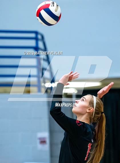 Thumbnail 3 in East Surry vs. Falls Lake Academy (NCHSAA 1A Final) photogallery.