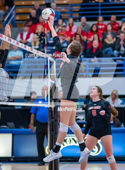 Thumbnail 3 in East Surry vs. Falls Lake Academy (NCHSAA 1A Final) photogallery.