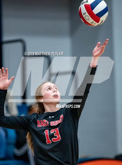 Thumbnail 2 in East Surry vs. Falls Lake Academy (NCHSAA 1A Final) photogallery.